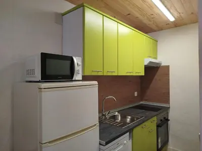 Una cocina o zona de cocina en Berrocal de Aldea en Cabo