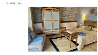 Cama o camas de una habitación en El Rincón de Victoria y Manolo