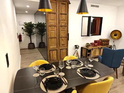 Zona de estar de La Parada del Rey - Luxury Suites