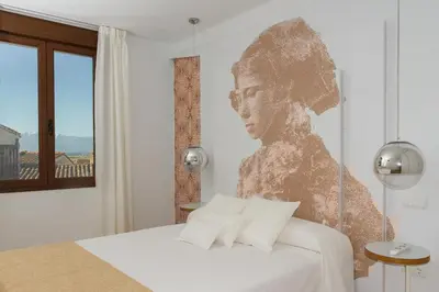 Cama o camas de una habitación en Enlakruz