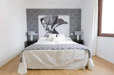 Cama o camas de una habitación en Enlakruz