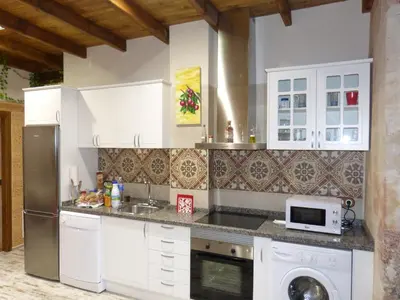 Una cocina o zona de cocina en LAS CATEDRALES De SALAMANCA