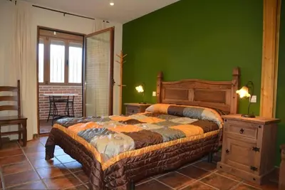 Cama o camas de una habitación en Casa 