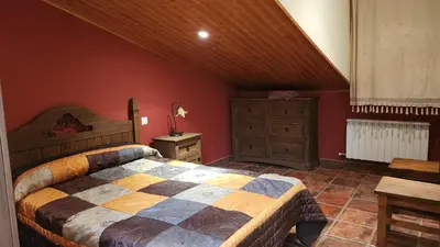 Cama o camas de una habitación en Casa 