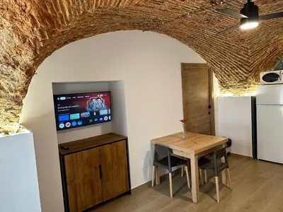 Una cocina o zona de cocina en Entre Bóvedas