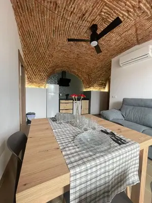 Una cocina o zona de cocina en Entre Bóvedas