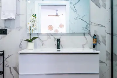 Un baño de Apartamentos Cibeles Centro Histórico, Nuevo Establecimiento