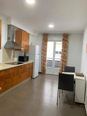 Una cocina o zona de cocina en APARTAMENTO JALAMA 1B