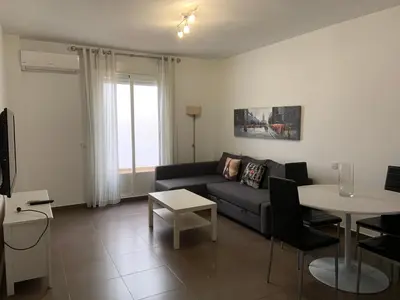 Zona de estar de APARTAMENTO JALAMA 1B