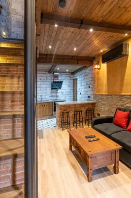 Zona de estar de Apartamento divino morales