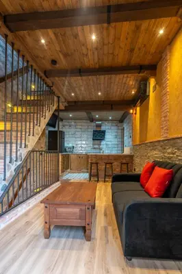 Zona de estar de Apartamento divino morales
