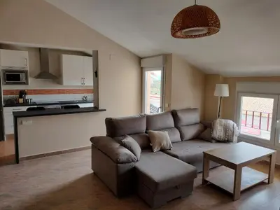 Una cocina o zona de cocina en Apartamento rural en Sierra de Gredos