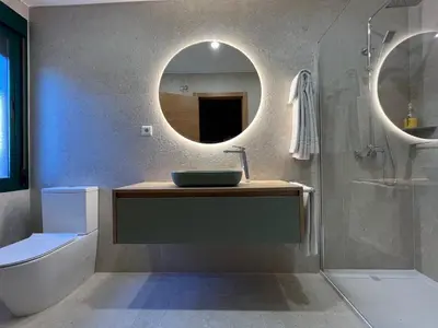 Un baño de Hostal Parador de los Llanos