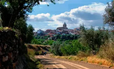 Paisaje cerca of this country house