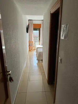 Cama o camas de una habitación en Hostal cazalegas