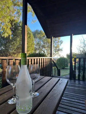 Un balcón o terraza de Apartamentos LA CASONA DE JARAIZ