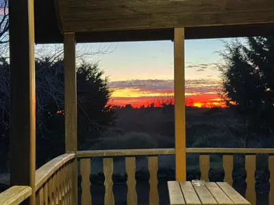 Amanecer o atardecer desde el apartamento o alrededores