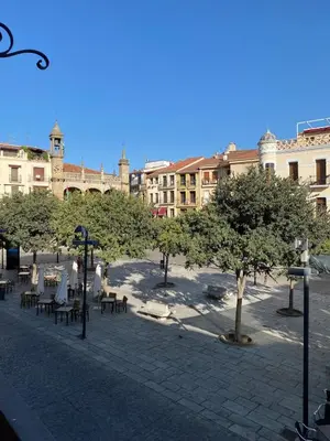 Plano de Lovely 2 bedrooms apartment main square Plasencia