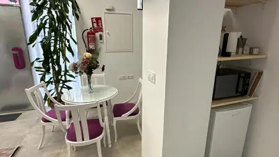 Una cocina o zona de cocina en Pizarro 23, en el corazón de Cáceres