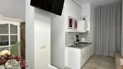 Una cocina o zona de cocina en Pizarro 23, en el corazón de Cáceres