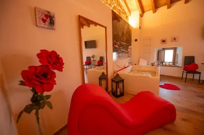 Zona de estar de Casa Rural El Capricho de Sandra