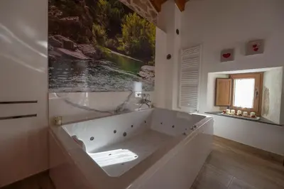 Un baño de Casa Rural El Capricho de Sandra