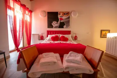 Cama o camas de una habitación en Casa Rural El Capricho de Sandra