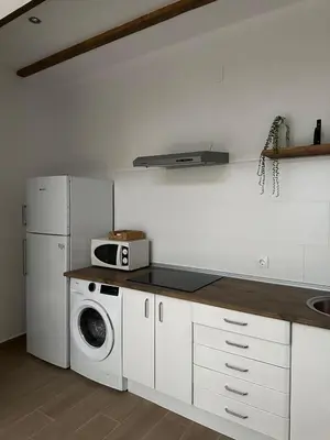 Una cocina o zona de cocina en Casa Rural La Viña