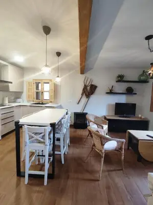 Una cocina o zona de cocina en La casa de los Abuelos