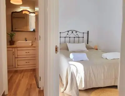 Cama o camas de una habitación en Perla Vera - Country Modern Apartment