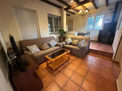 Zona de estar de Casa Rural LA GUIJA
