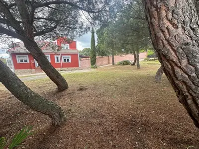 Jardín al aire libre en Casa Rural LA GUIJA