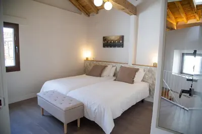 Cama o camas de una habitación en Casa Tia Regina