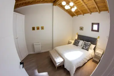 Cama o camas de una habitación en Casa Tia Regina