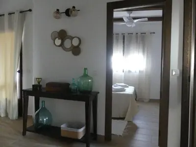 Cama o camas de una habitación en La casa del rollo