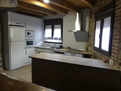 Una cocina o zona de cocina en La casa del rollo