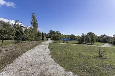 Paisaje cerca de esta villa