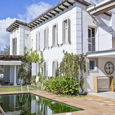 Casa vacacional con piscina