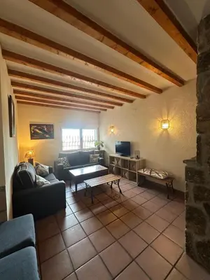 Zona de estar de Casas Rurales La Picotilla y la Guija