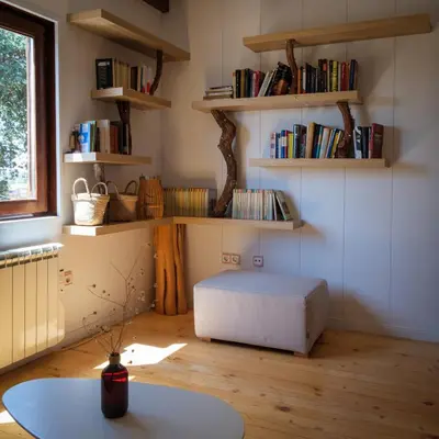 Biblioteca en the country house