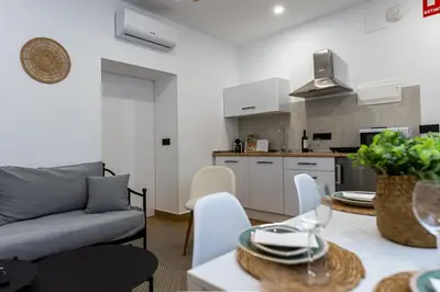 Una cocina o zona de cocina en Apartamento Diosa Cibeles, Teatro Romano