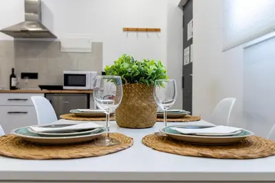 Una cocina o zona de cocina en Apartamento Diosa Cibeles, Teatro Romano