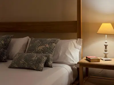Cama o camas de una habitación en Las Pazuelas