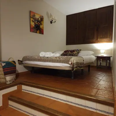Cama o camas de una habitación en Las Pazuelas