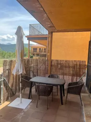 Un balcón o terraza de La Casita del Pozo de las Paredes