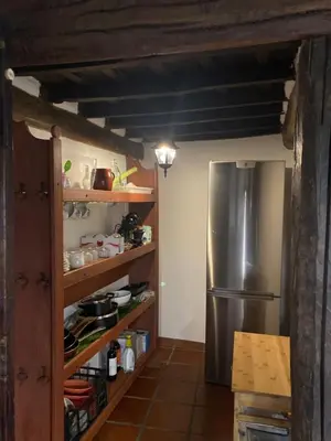 Una cocina o zona de cocina en Casa Rural Cerro del Mariscal