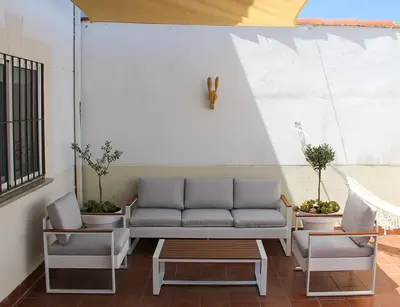 Zona de estar de Casa Mauro