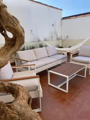 Zona de estar de Casa Mauro