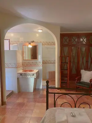 Cama o camas de una habitación en Casa Lares