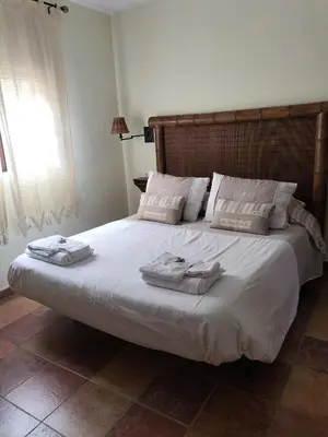 Cama o camas de una habitación en Casa Lares